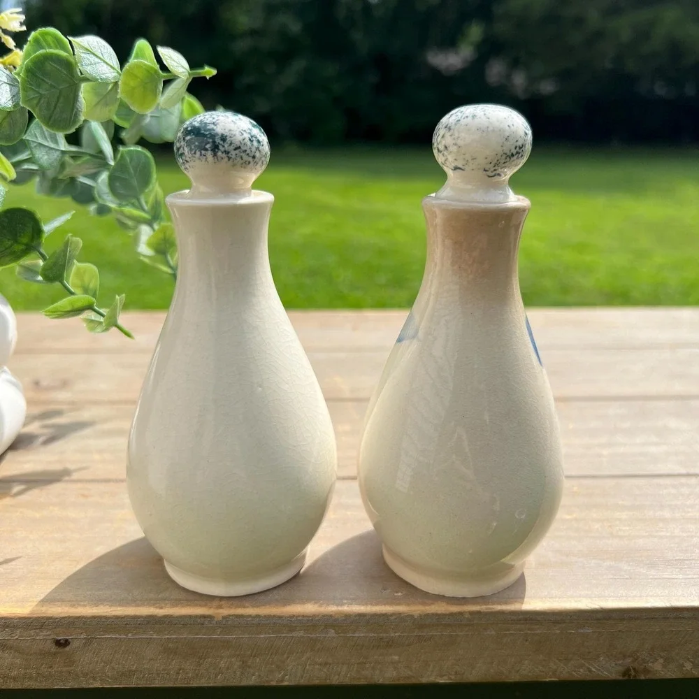 L&MING Vintage Oil and Vinegar French Peasant Set